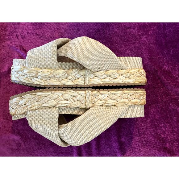 DOLCE VITA Blume Platform Slide Sandal Slip On Size 8 MINIMALIST COMFY VACAY - Picture 5 of 7